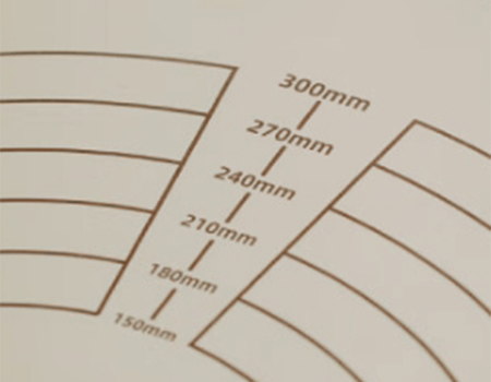 Circular ratio, with a diameter of 10~40cm